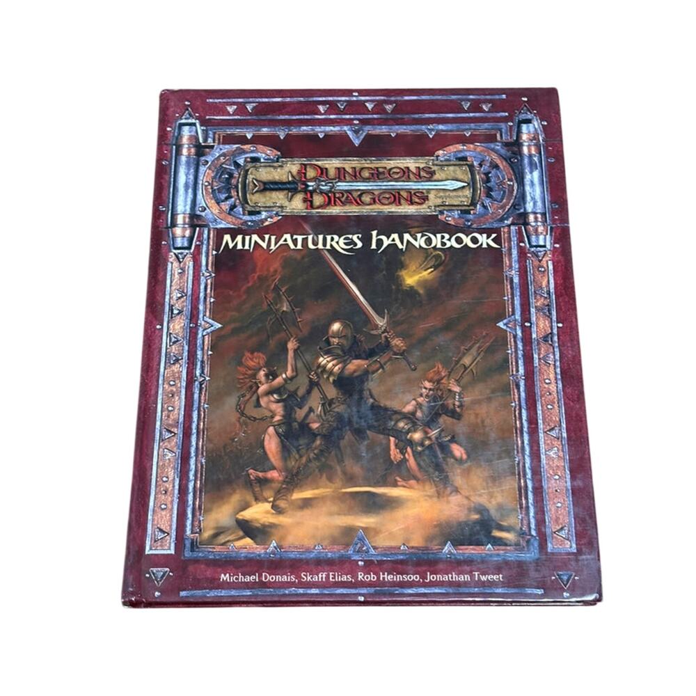 Dungeons And Dragons  - Minatures Handbook 2003 WOTC d20 HC RPG
